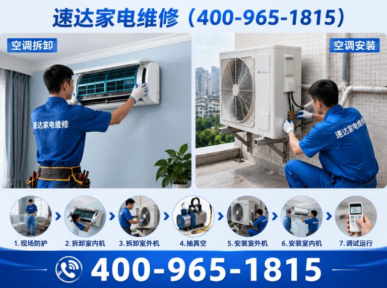 儋州中央空调维修展示图
